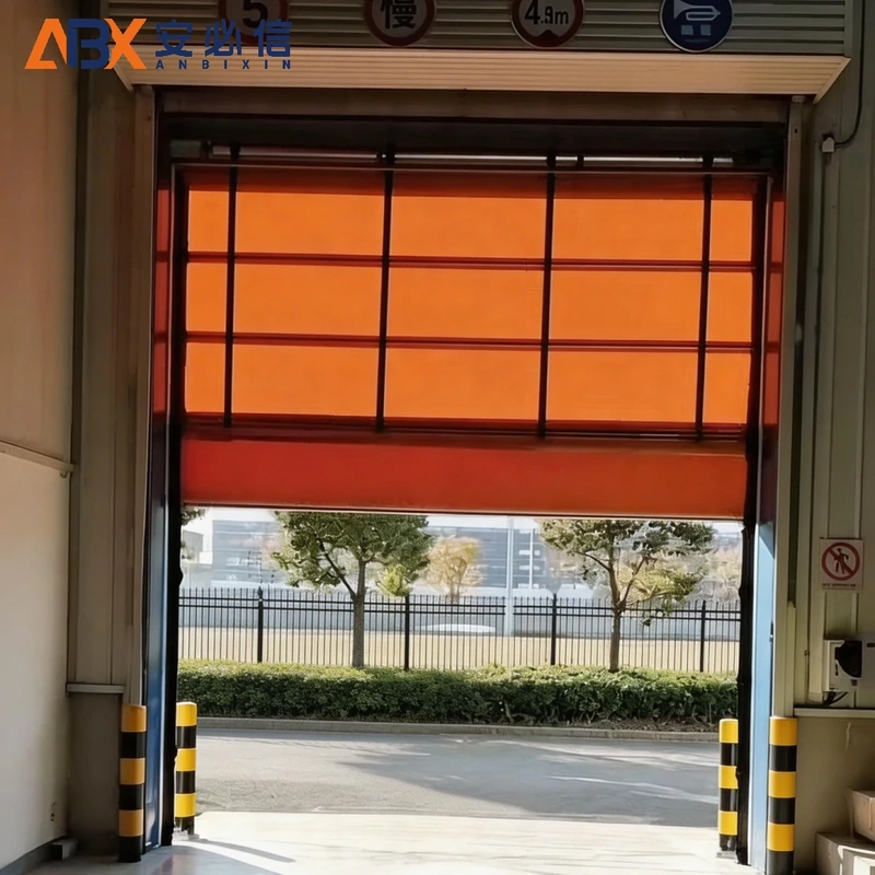 保定市软帘堆积门
